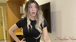 My step-mom's checking on my grades with some personal attention. She’s all over it!