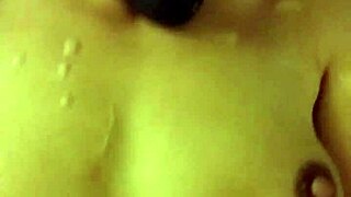 Redhead Plays With Cum