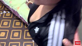 Sister-in-law gives secret oral in her room 😏