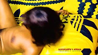 black teen fucks best friend's sister in new apartment