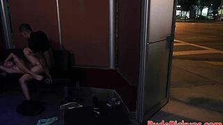 curvy amateur hardfucked after getting lost in public outdoor domination