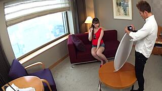 【極秘】高身長で巨乳の日本人大学生のモデルオーディション 2