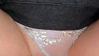 he fucks his wife's wet cunt, leaving a huge creampie in her big pussy lips.