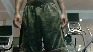 Homemade fun with cute roommate