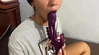 ella fucked the wrong masseur and got wild with big cock riding