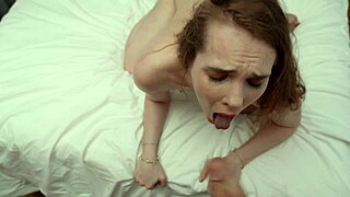 volatile lust petite girl screams orgasms from pimpas bills big cock face fucking