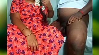 tamil nighty aunty homemade sex