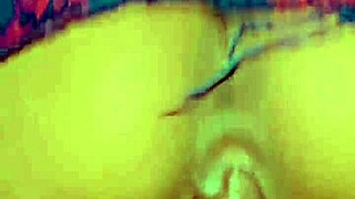 I'm pounding my horny sali doggystyle until she cums hard everywhere.