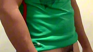 mexican footballer jerks off in the gym bathroom