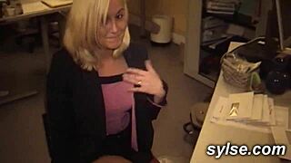 2 French Teachers In School With Blowjob And Handjob