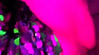 Naughty Brazilian Wife Gets Black Monster Cock in Anal and Pussy While Humiliated Husband Watches. Intense Interracial Fucking with Feet Licking and Cum