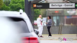 Seducing young 18+ lily morena at the street this babes in love for hardcore studs