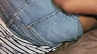 i was relaxing when my stepfather surprised me with close-up action