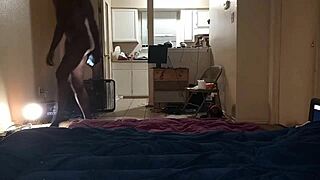 Big thighs and ghetto booty shake in street scene