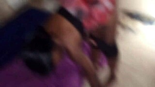 Big thighs and ghetto booty shake in street scene