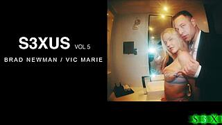 Slimthick Vic takes Brad Newman's monster cock deep.