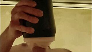 i fucked my fleshlight in doggystyle until i trembled from orgasm