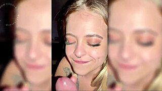 i uh helped this cute blonde babe uh forget her ex by deepthroating my huge cock and uh pounding her tight ass bareback