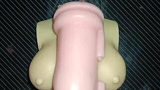 trio kissy y dolly blowjob anal sex ass to mouth cum on tits