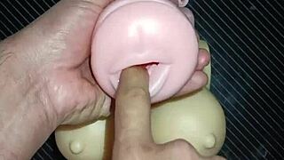 trio kissy y dolly blowjob anal sex ass to mouth cum on tits