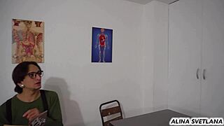 Best friend and I fulfill nerd's fantasy with big cock.