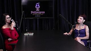 Best Moments of Annie Clementine with Bia Hot in Humiliating Handjob!