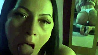 She sucked really good in exhibitionist taboo scene