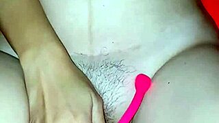 Caught using vibrator for orgasm by neighbor