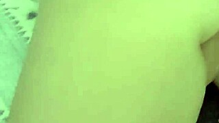 Petite Wife with Natural Tits Solo Cums on Huge Cock