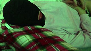 Married Wife Gives Sloppy Blowjob On Camera, Hiding Face To Conceal Affair.