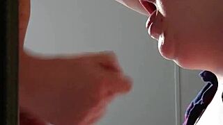 Cheating slut wife sucks and swallows at wedding