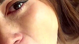 Horny Brunette Italian Moans During Wet Pussy Riding And Deepthroat