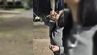 Date With Fan Ends In Rimjob