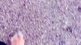 Look at these dirty calloused soles, don't you want to worship them right now?