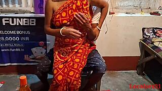 Beautiful Wife Bent Over For Hard Chudai By Localsex31