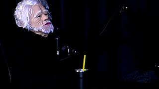 Fat brunette in bdsm toys