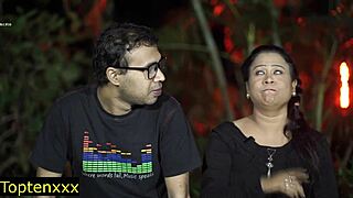 Divorced bhabhi enjoys rough sex with her new lover on the ranch with clear audio 🔥