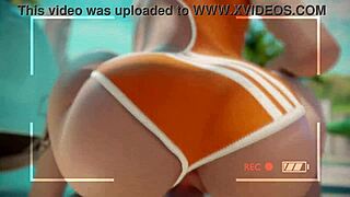 compilation of animations with big ass riding cock