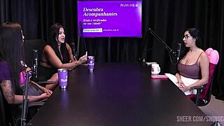 I'm Watching Renatinha, Tifany, Didy In Sheer Red, Group Orgasm