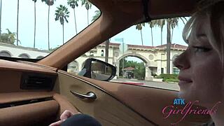 Cecelia taylor gives amazing roadhead pov on date