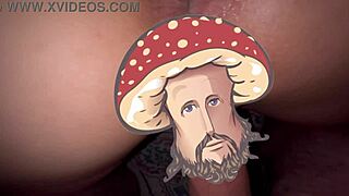 destroying her pussy in holidays with muff diving