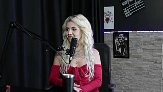 wow that porn actress got scared doing anal prolapse and all actors use injections to get hard 💦 - kyra sex sheer red lingerie