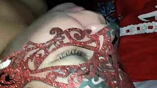 latina bbw gets a massage and blowjob with greek kiss in lingerie