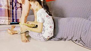 sistya, this petite teen begs for rough anal fuck with big dick and creampies! 🔥