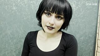 Horny Goth Mavis Dracula Seduces Neighbor in Cosplay