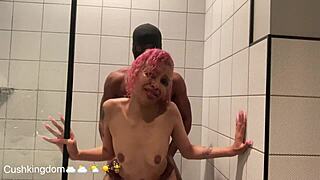 Michikomalandro Sucks Bbc Then Gets Anal Fucked In The Shower