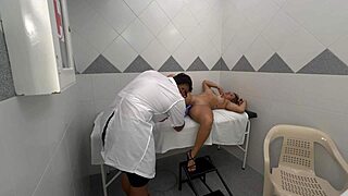 young doctor roughly fucks colombian milf patient karen in doggystyle