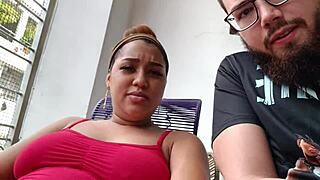 i can't resist this pregnant brunette colombian she begs me to fuck her best friend