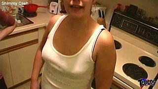 18yo Native American Girlfriends Tag Team Suck Big Black Cock