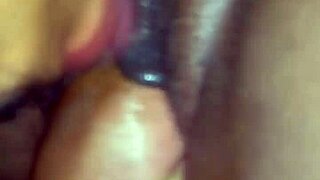 Wow, watch this black prostitute's juicy big ass get licked and filled with cum!